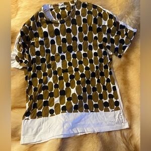 MARNI Printed TSHIRT Men Sz 50 40US L cotton short sleeve polka dot